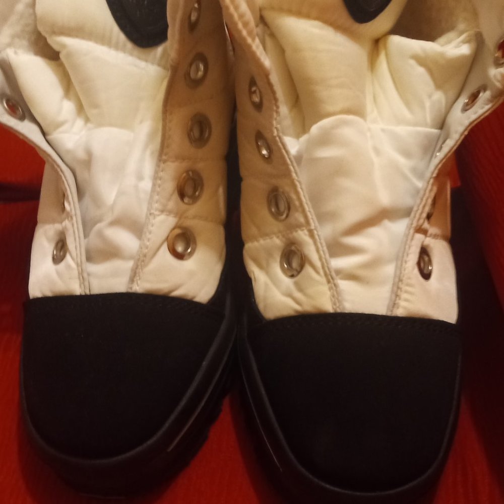 Botte blanche Pajar sans lacet
